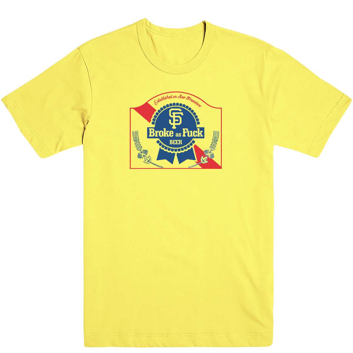 Broke-Ass Beer Men's Tee