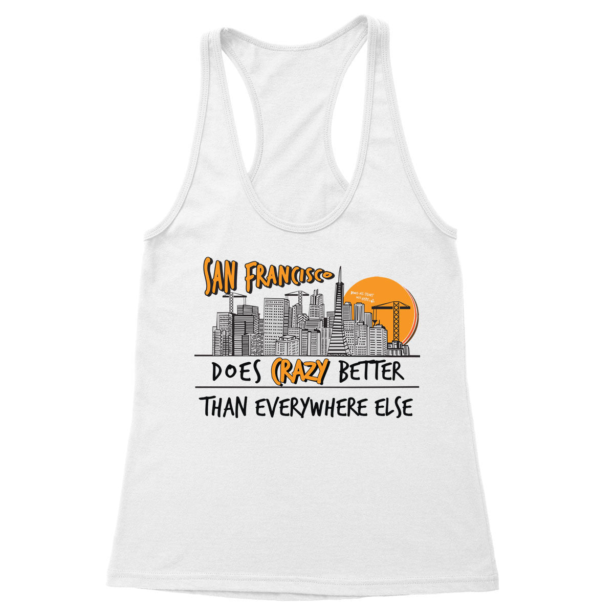 Crazy Better Women's Racerback Tank