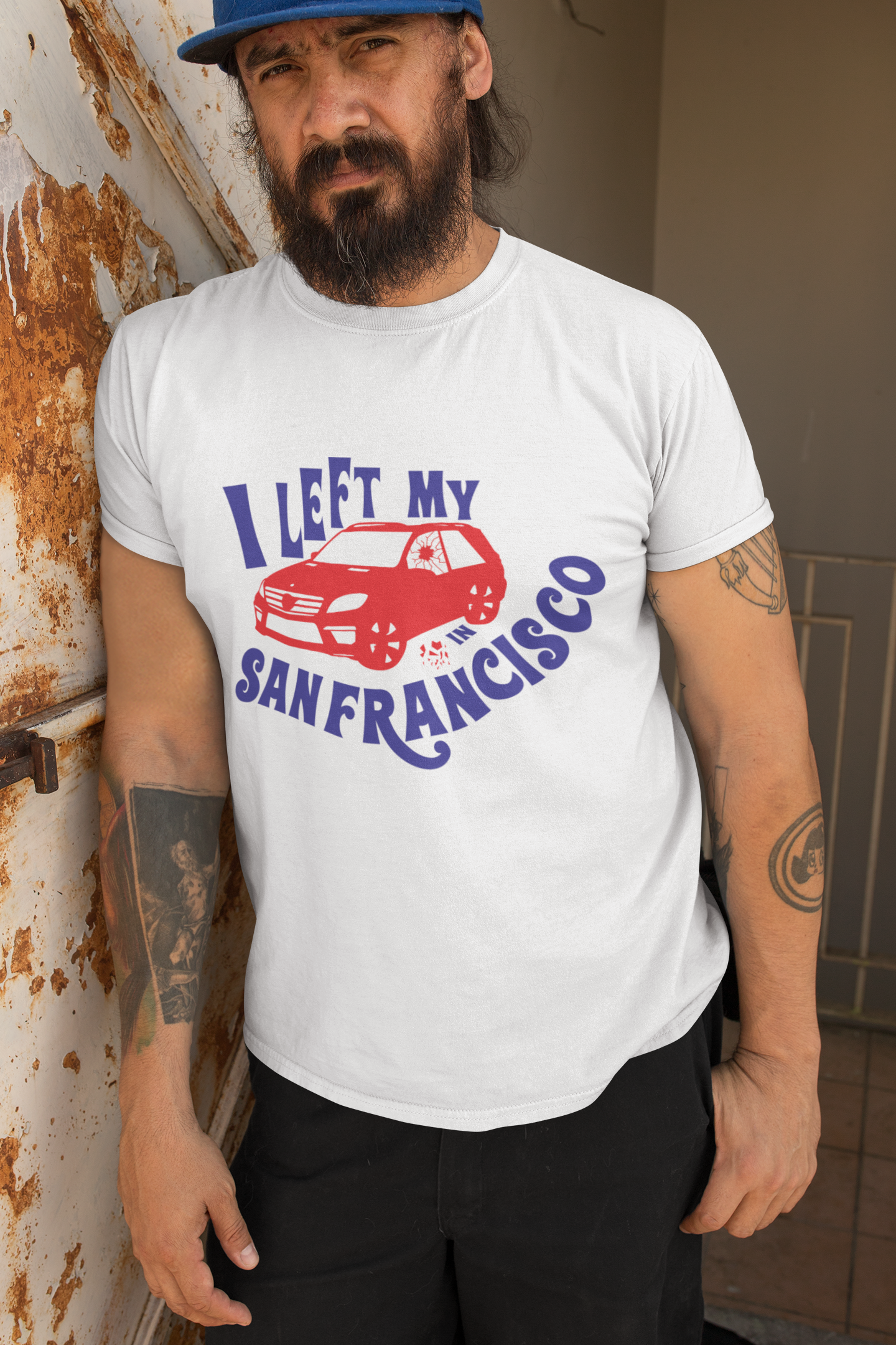 I Left My Broken Window in San Francisco Men's Tee