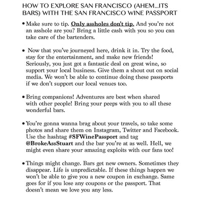 San Francisco Wine Passport (2023-2024)