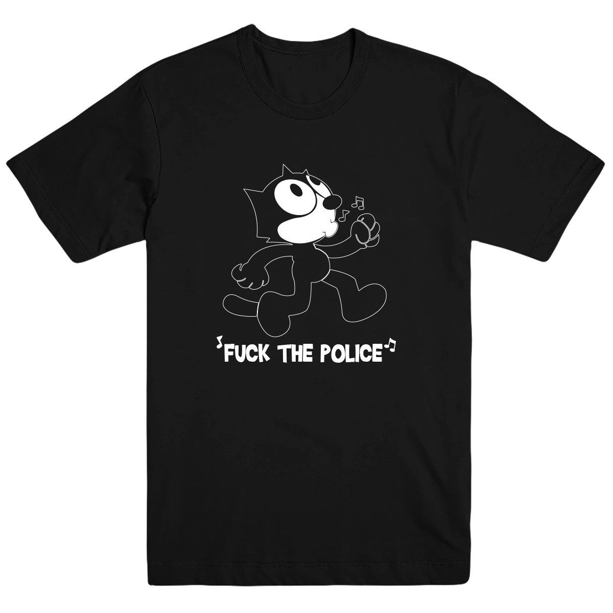 Felix the Cat " Fuck the Police" Shirt