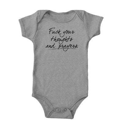 Thoughts and Prayers Onesie