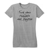Thoughts and Prayers Women's Tee
