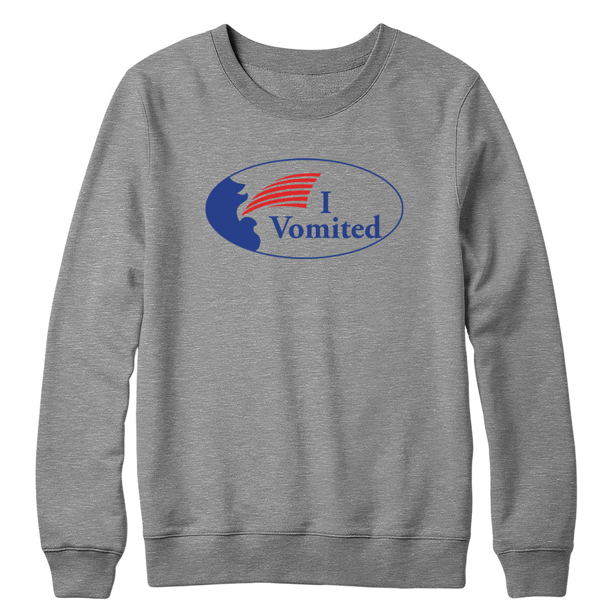 I Vomited Sticker Crewneck