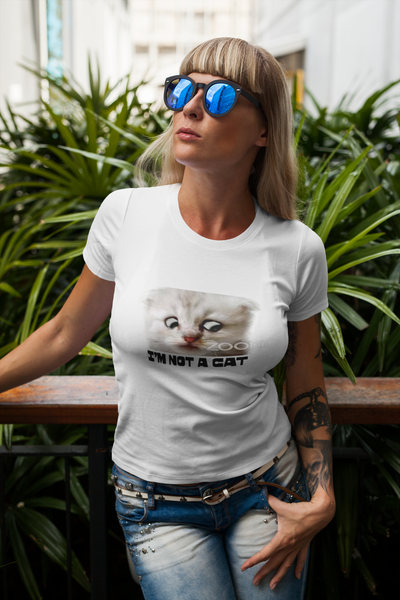 I'm Not a Cat Shirt - Women's Tee
