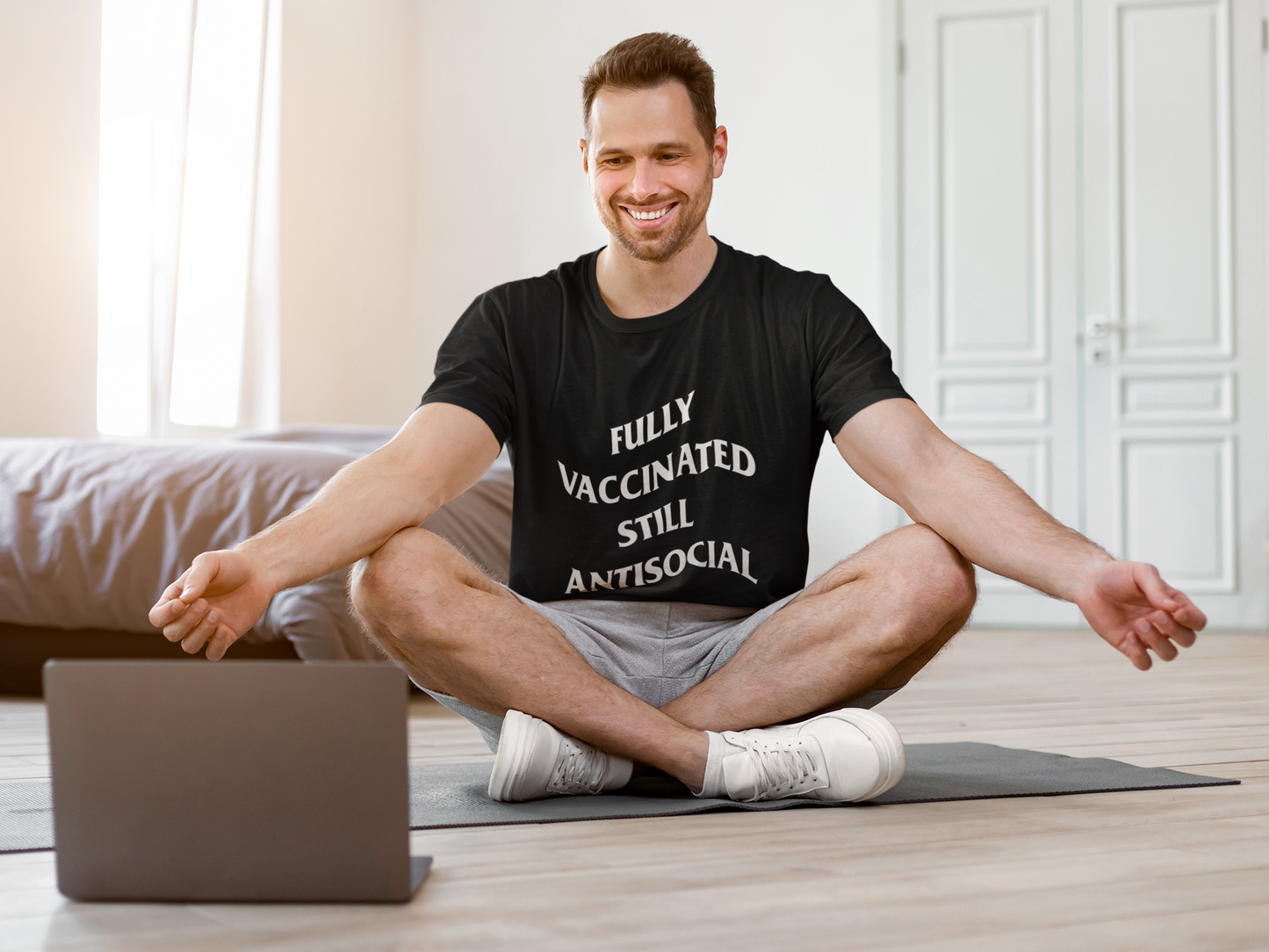 Fully Vaccinated Still Antisocial T Shirt