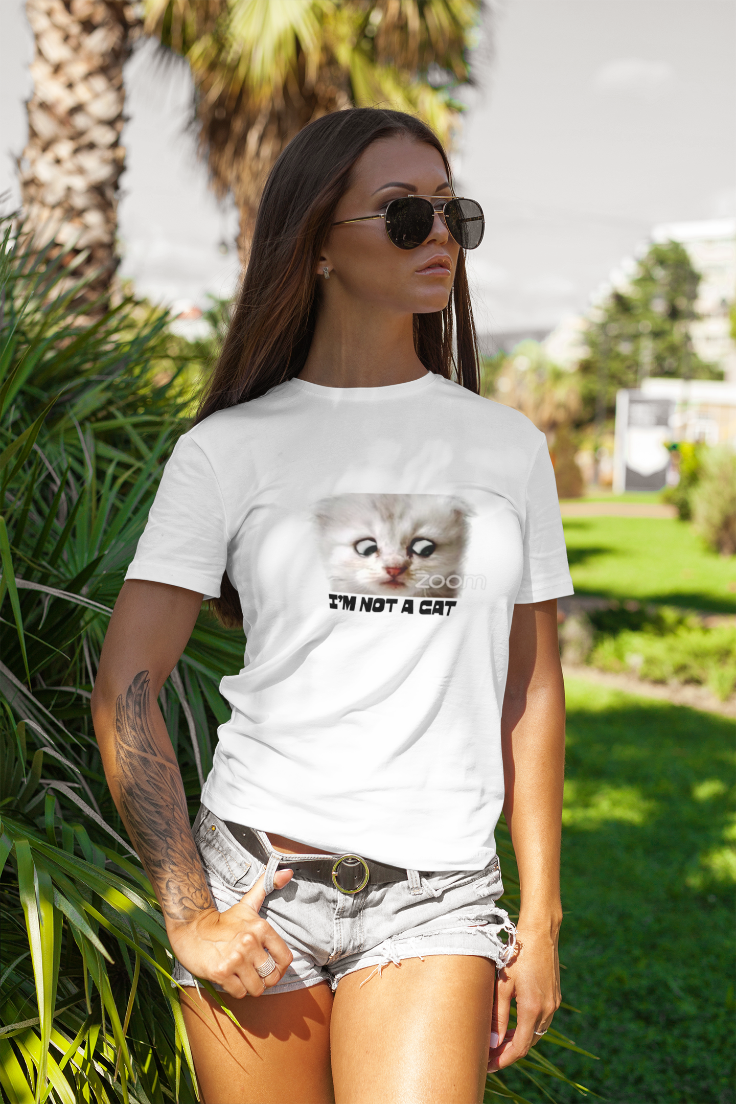 I'm Not a Cat Shirt - Women's Tee